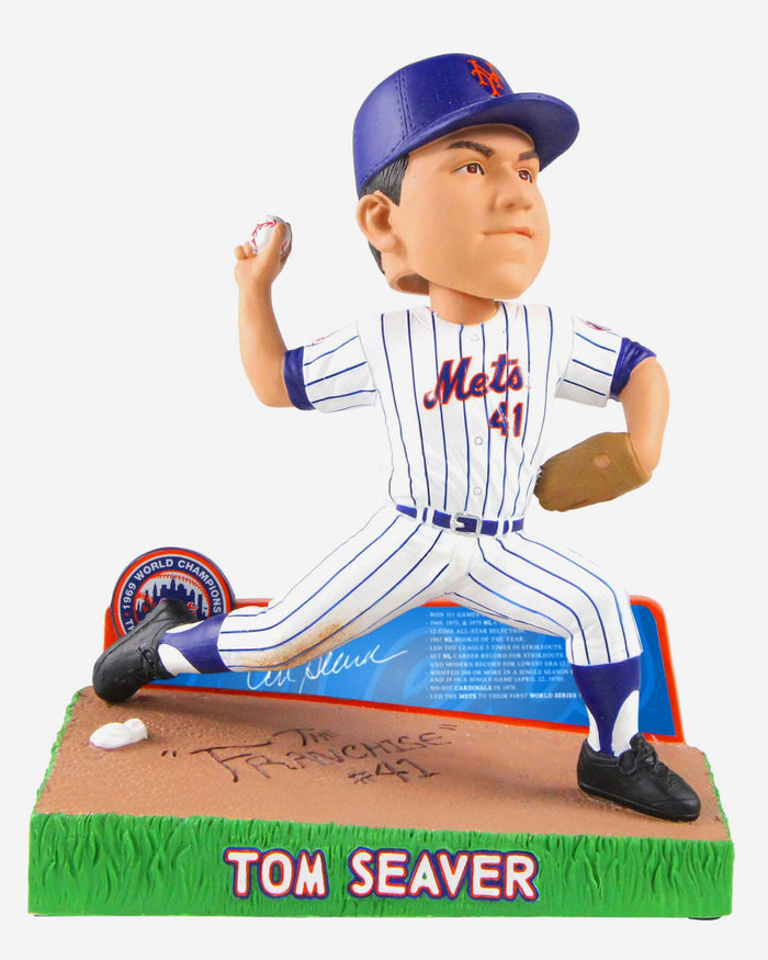 Tom Seaver New York Mets Career Stats Bobblehead FOCO - FOCO.com