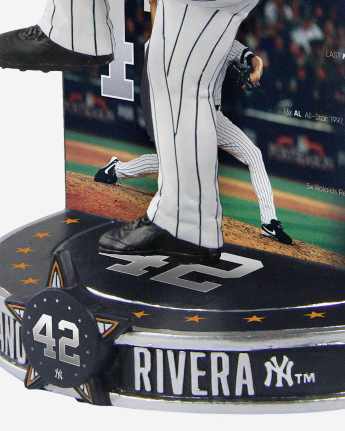 Mariano Rivera New York Yankees Career Stats Bobblehead FOCO - FOCO.com