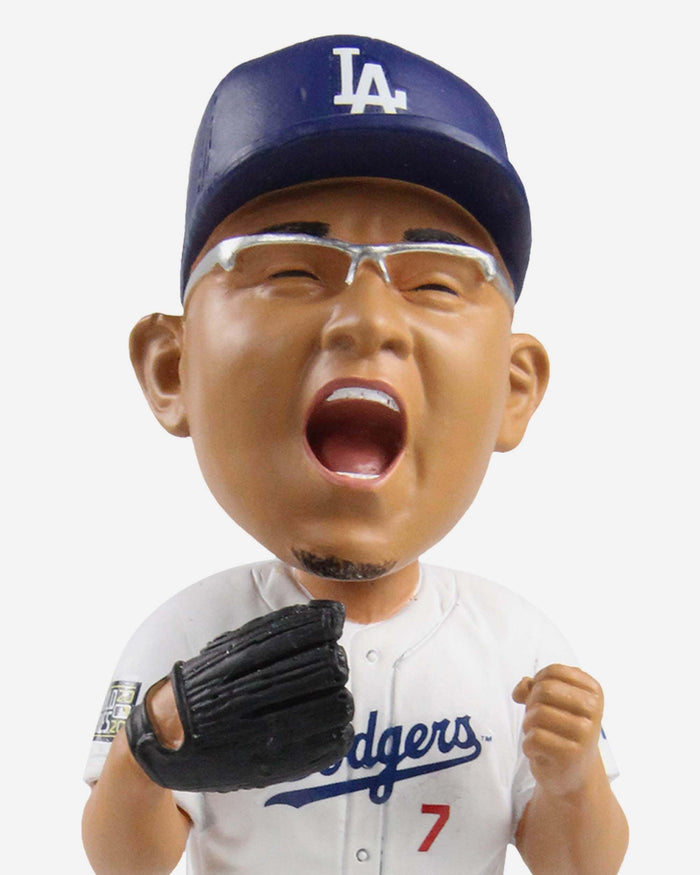 Julio Urias Los Angeles Dodgers 2020 World Series Champions Sugar Skull Bobblehead FOCO - FOCO.com