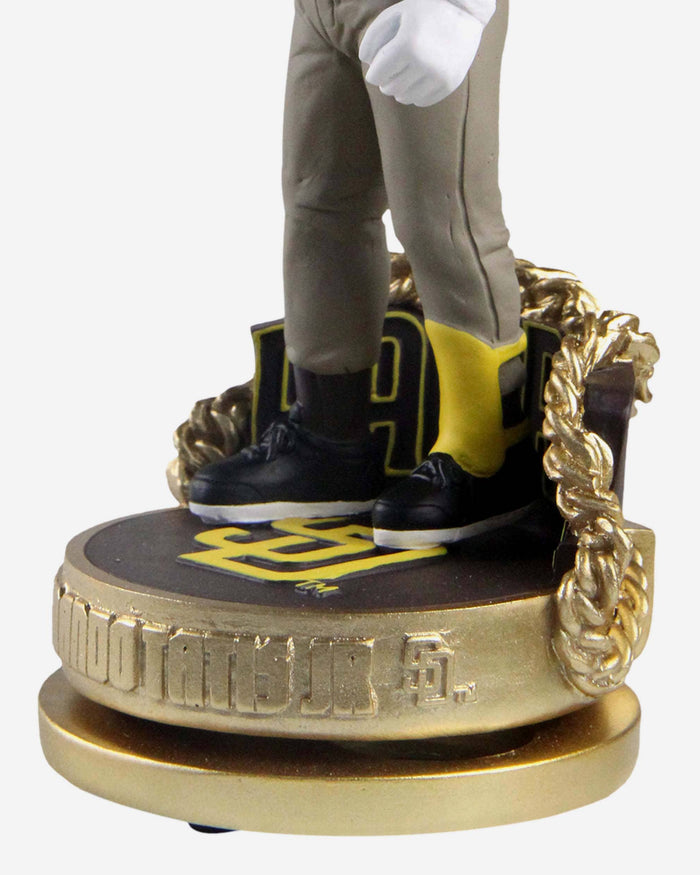 Fernando Tatis Jr San Diego Padres Road Uniform Swag Chain Bobblehead FOCO - FOCO.com
