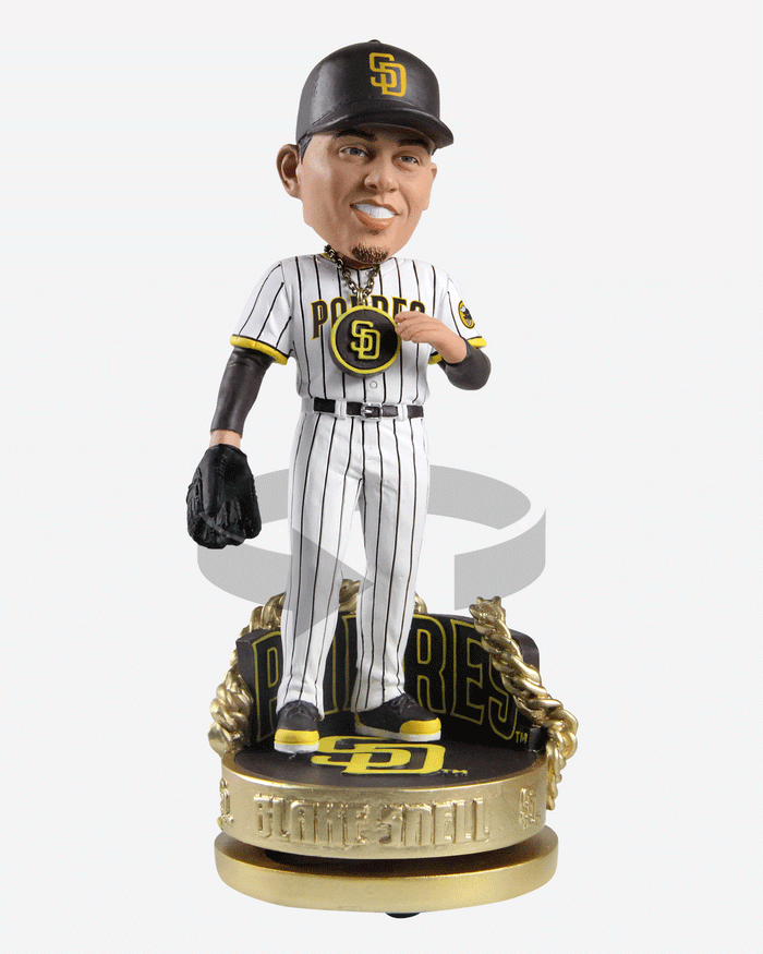 Blake Snell San Diego Padres Swag Chain Bobblehead FOCO - FOCO.com
