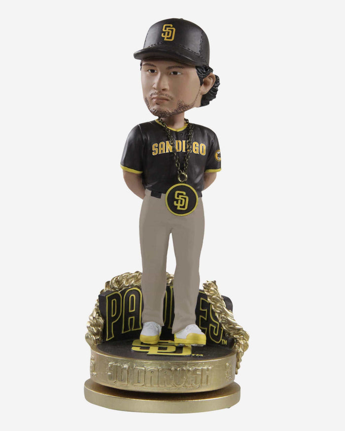 Yu Darvish San Diego Padres Swag Chain Bobblehead FOCO - FOCO.com