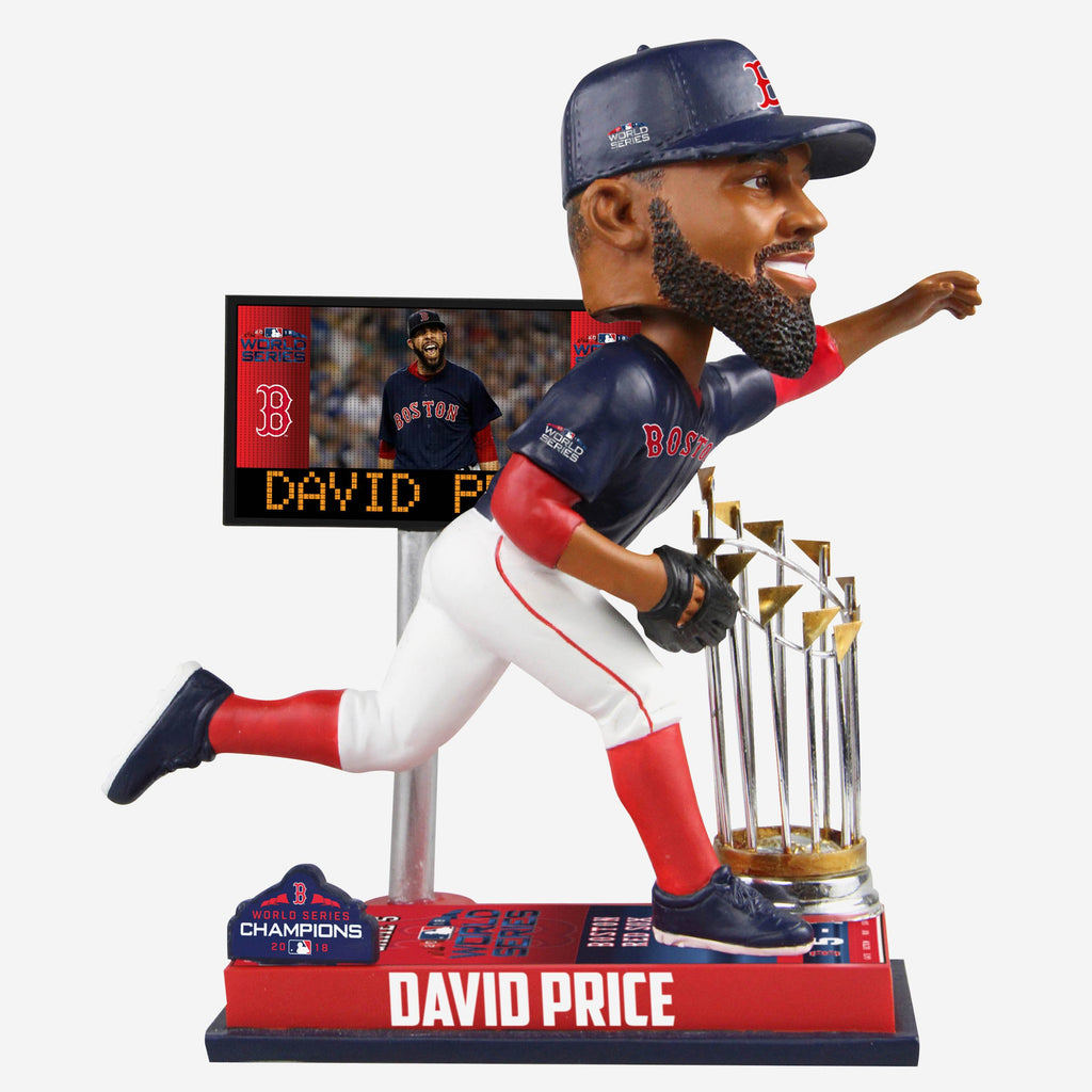 David Price Boston Red Sox World Series Special Moment Bobblehead FOCO - FOCO.com