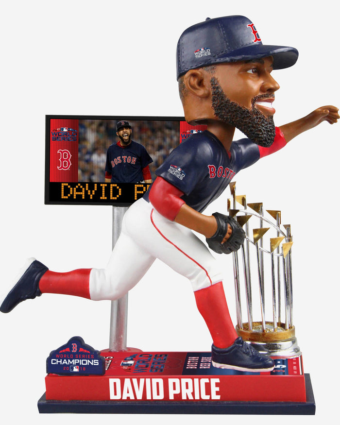 David Price Boston Red Sox World Series Special Moment Bobblehead FOCO - FOCO.com