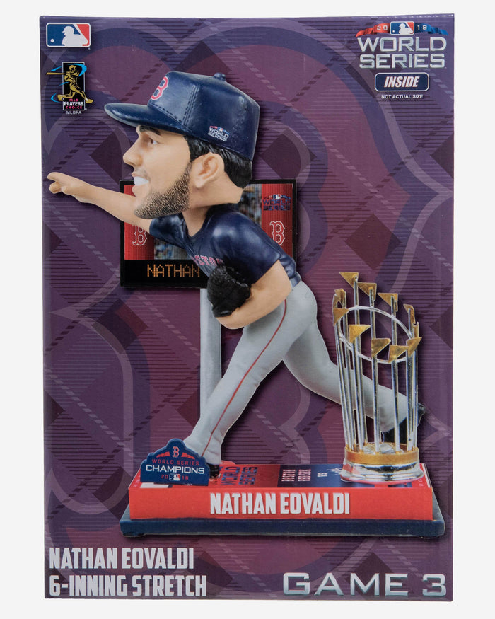 Nathan Eovaldi Boston Red Sox World Series Special Moment Bobblehead FOCO - FOCO.com