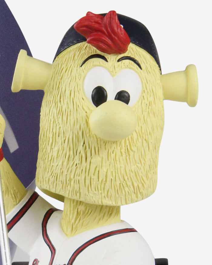 Blooper Atlanta Braves The East Is Ours Mascot Bobblehead FOCO - FOCO.com
