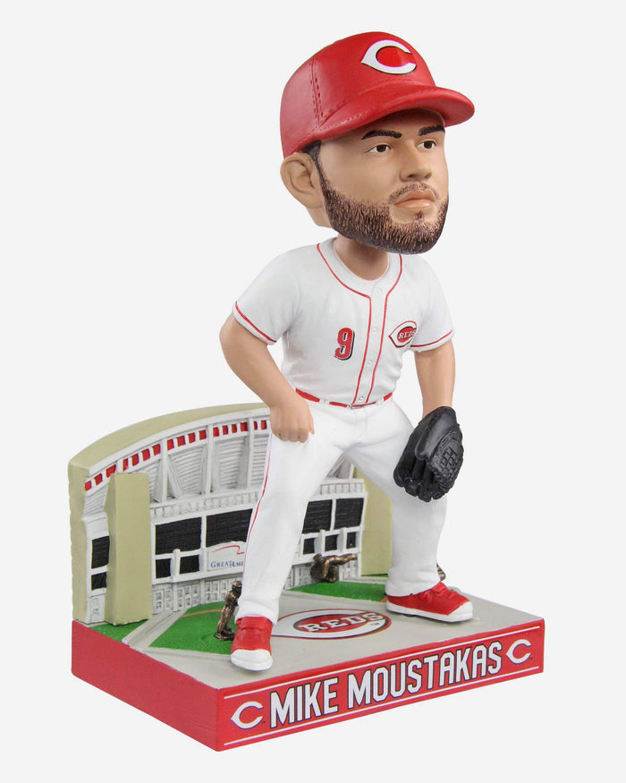 Mike Moustakas Cincinnati Reds Thematic Bobblehead FOCO - FOCO.com