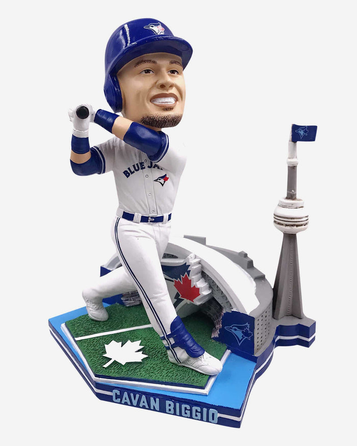 Cavan Biggio Toronto Blue Jays Stadium Facade Bobblehead FOCO - FOCO.com