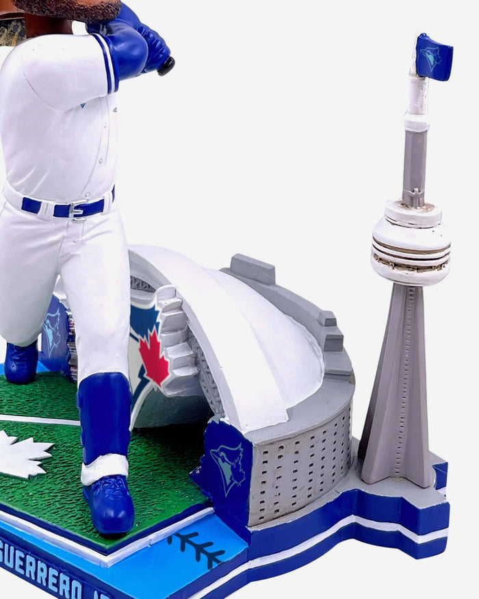 Vladimir Guerrero Jr Toronto Blue Jays Stadium Facade Bobblehead FOCO - FOCO.com