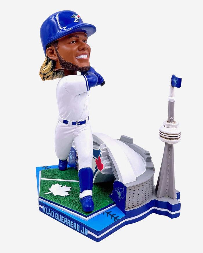 Vladimir Guerrero Jr Toronto Blue Jays Stadium Facade Bobblehead FOCO - FOCO.com