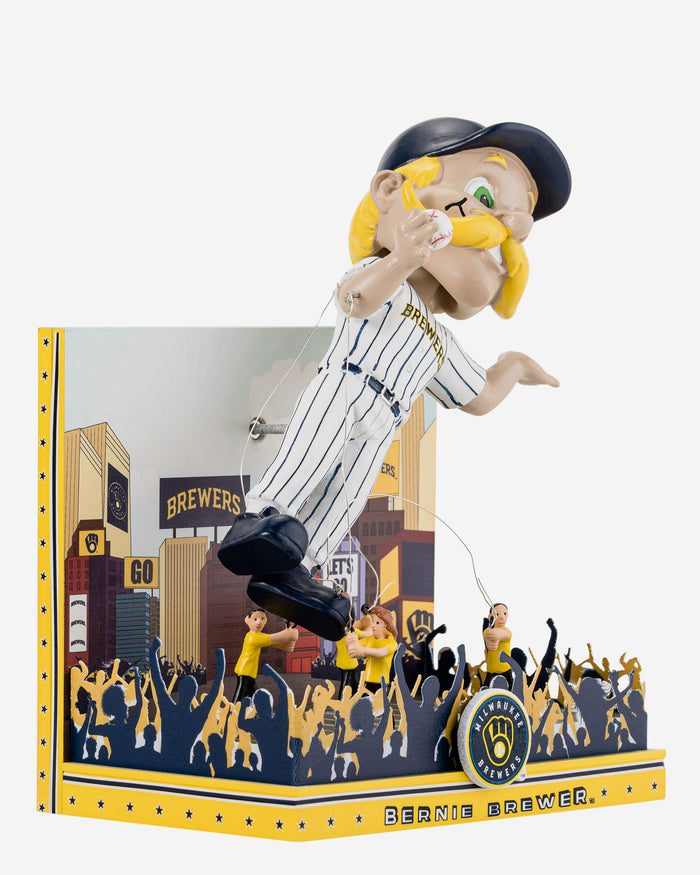 Bernie Brewer Milwaukee Brewers Thanksgiving Mascot Bobblehead FOCO - FOCO.com