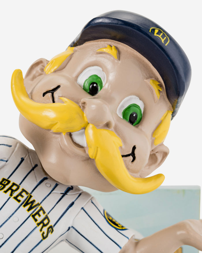 Bernie Brewer Milwaukee Brewers Thanksgiving Mascot Bobblehead FOCO - FOCO.com