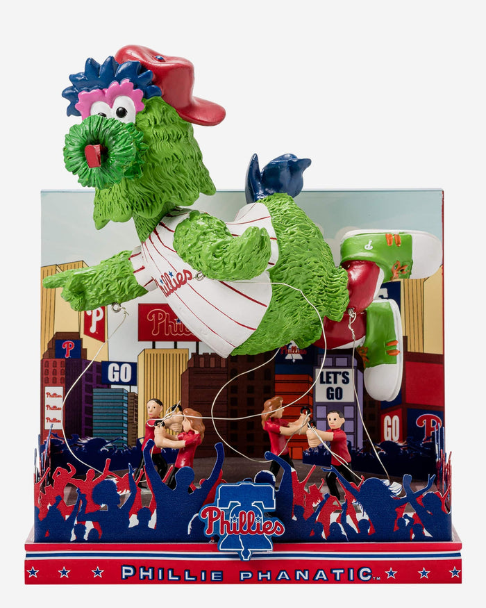 Phillie Phanatic Philadelphia Phillies Thanksgiving Mascot Bobblehead FOCO - FOCO.com