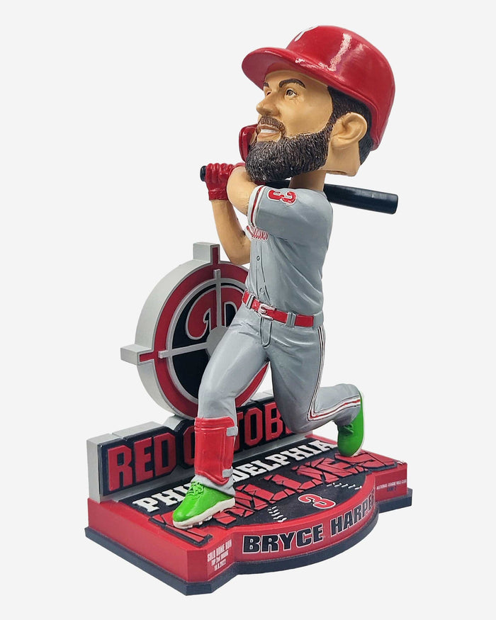 Bryce Harper Philadelphia Phillies Red October Gamebreaker Bobblehead FOCO - FOCO.com