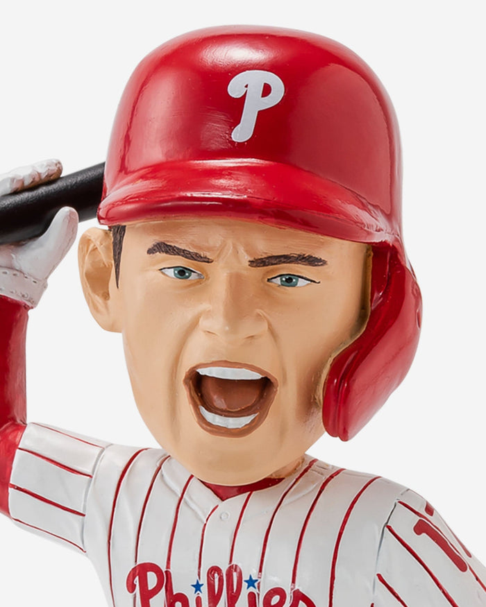 Rhys Hoskins Philadelphia Phillies Red October Bat Spike Bobblehead FOCO - FOCO.com