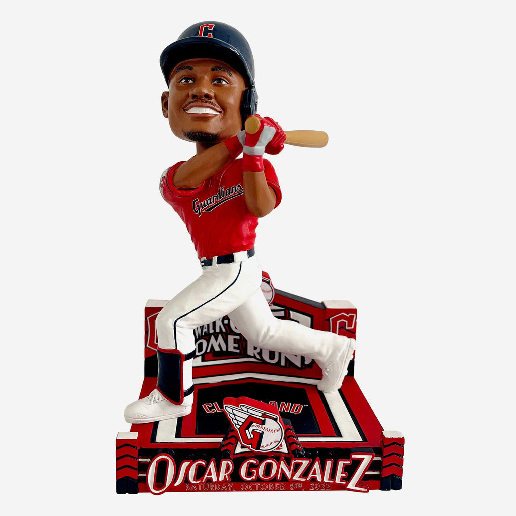 Oscar Gonzalez Cleveland Guardians Wild Card Walk-Off Home Run Bobblehead FOCO - FOCO.com