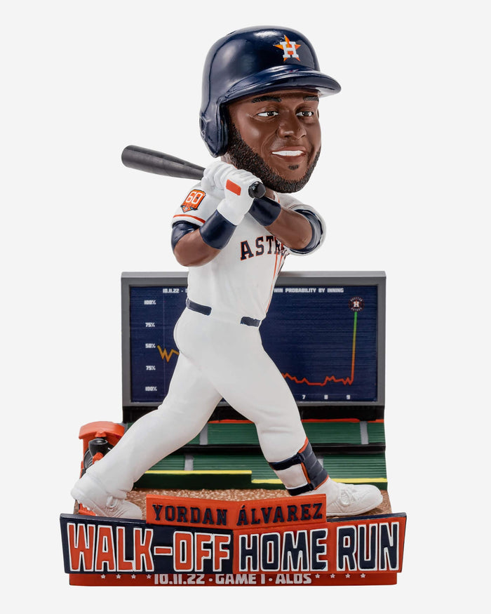 Yordan Alvarez Houston Astros 2022 ALDS Game 1 Walk Off Home Run Bobblehead FOCO - FOCO.com