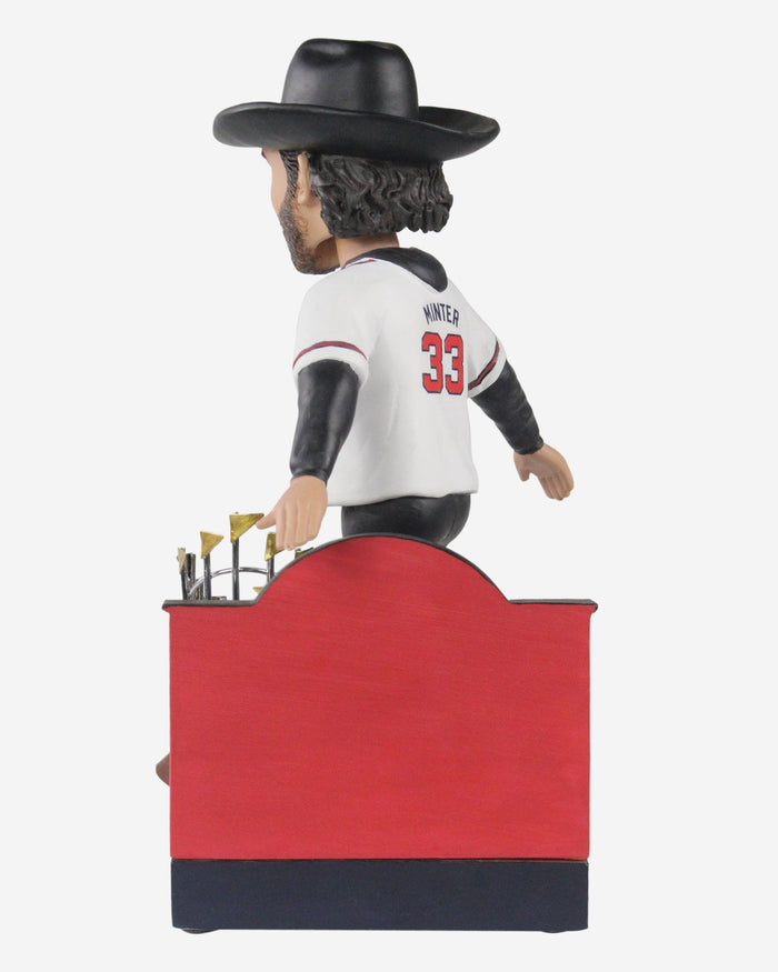 AJ Minter Atlanta Braves 2021 World Series Champions Celebration Bobblehead FOCO - FOCO.com