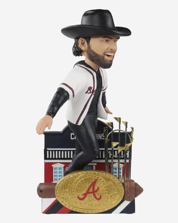 AJ Minter Atlanta Braves 2021 World Series Champions Celebration Bobblehead FOCO - FOCO.com