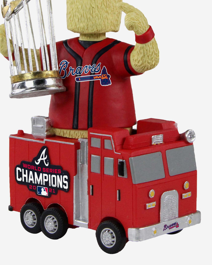 Blooper Atlanta Braves Fire Truck World Series Celebration Bobblehead FOCO - FOCO.com