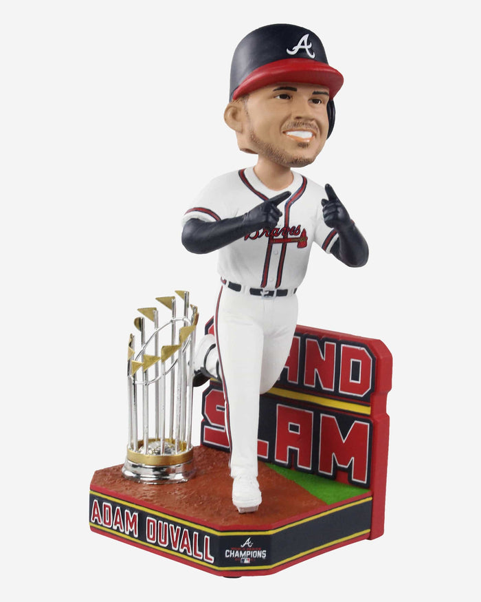 Adam Duvall Atlanta Braves 2021 World Series Champions Moment Bobblehead FOCO - FOCO.com