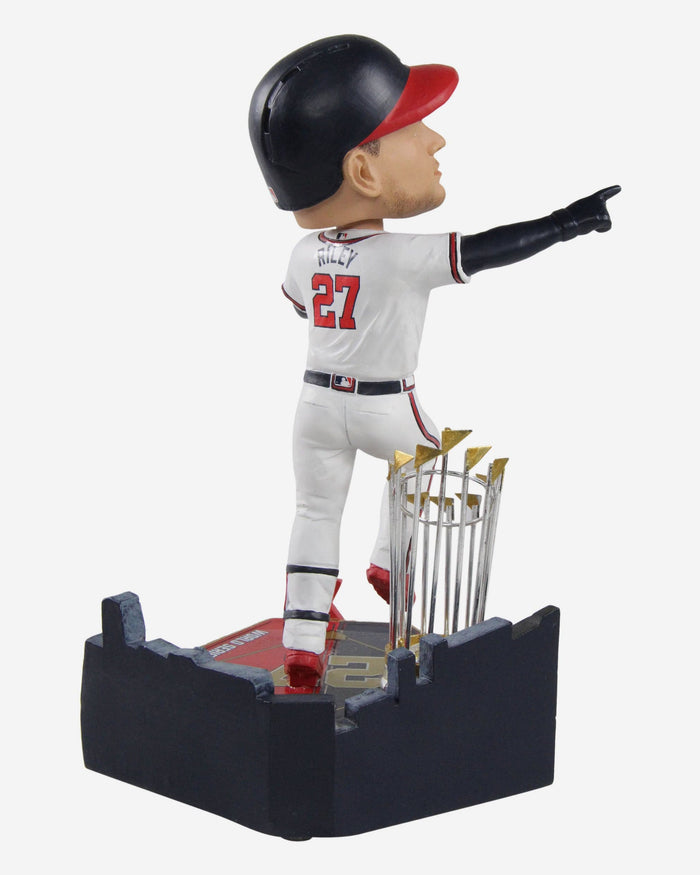 Austin Riley Atlanta Braves 2021 World Series Champions Moment Bobblehead FOCO - FOCO.com