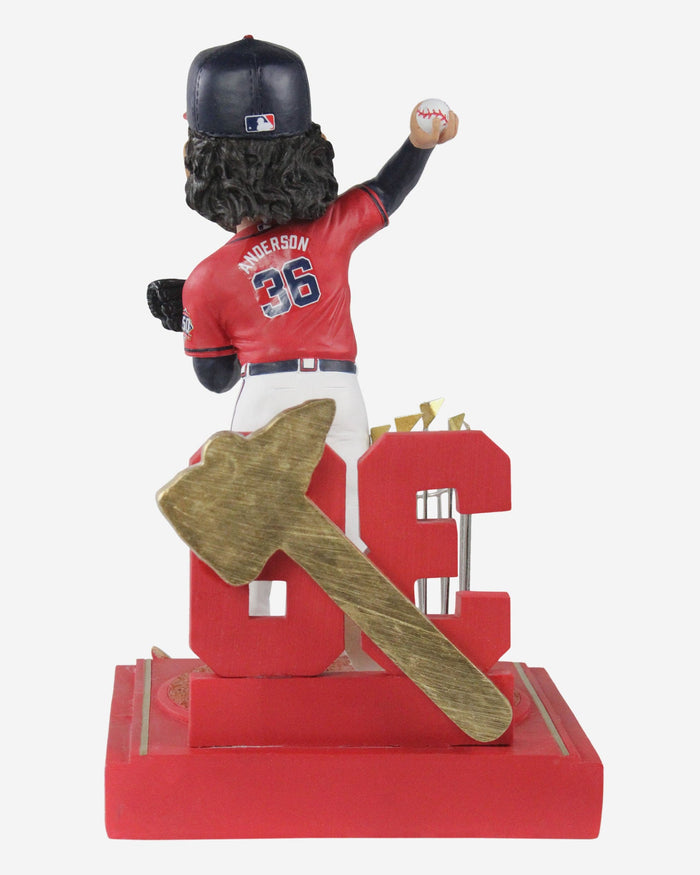 Ian Anderson Atlanta Braves 2021 World Series Champions Moment Bobblehead FOCO - FOCO.com