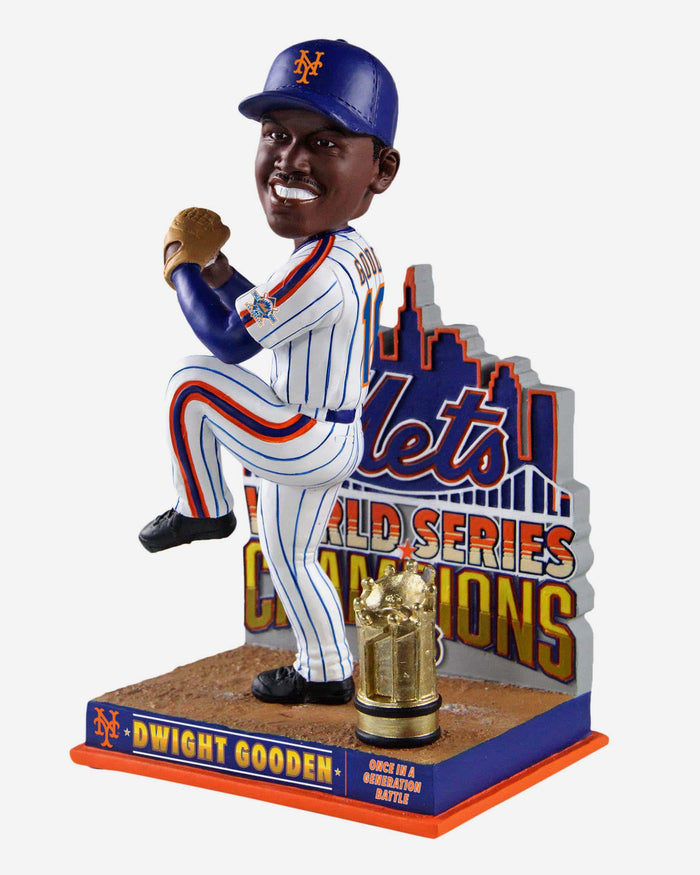 Dwight Gooden New York Mets 1986 World Series Champions Bobblehead FOCO - FOCO.com