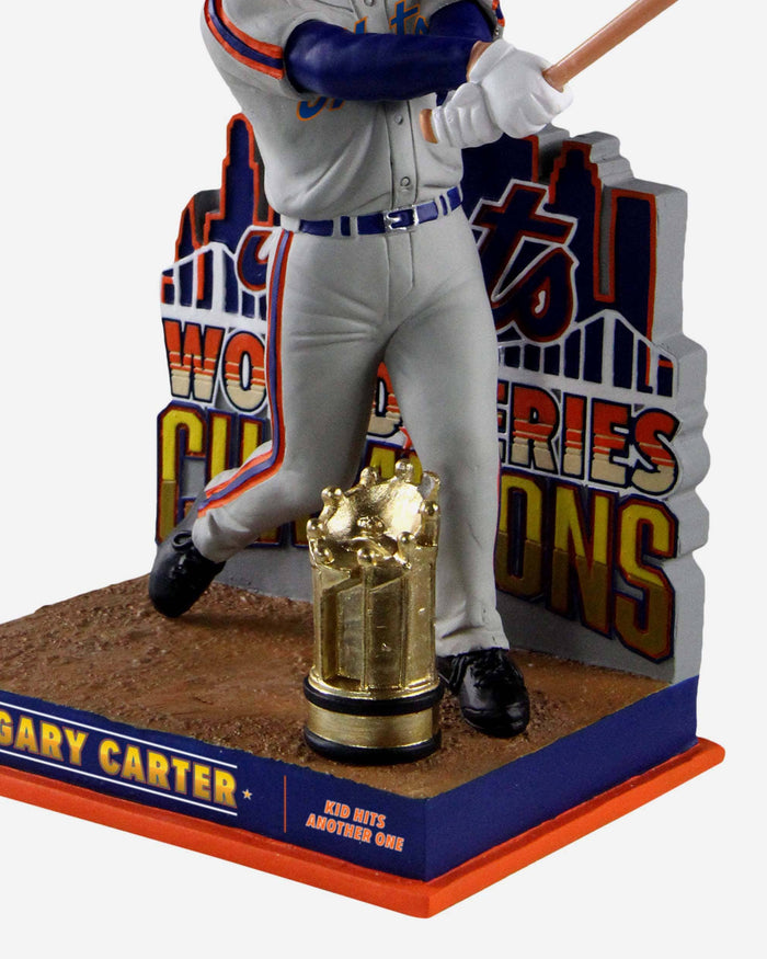 Gary Carter New York Mets 1986 World Series Champions Bobblehead FOCO - FOCO.com