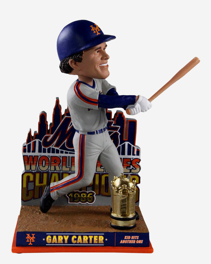 Gary Carter New York Mets 1986 World Series Champions Bobblehead FOCO - FOCO.com