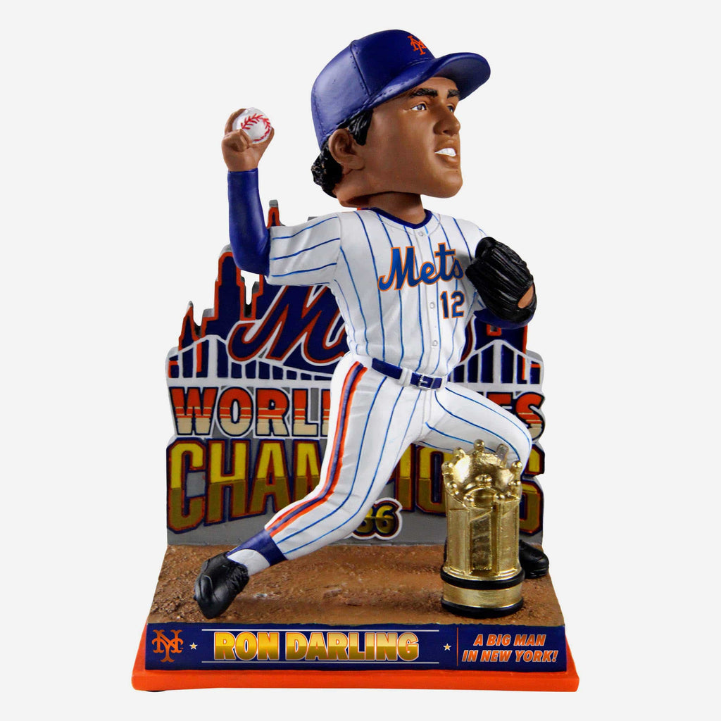 Ron Darling New York Mets 1986 World Series Champions Bobblehead FOCO - FOCO.com