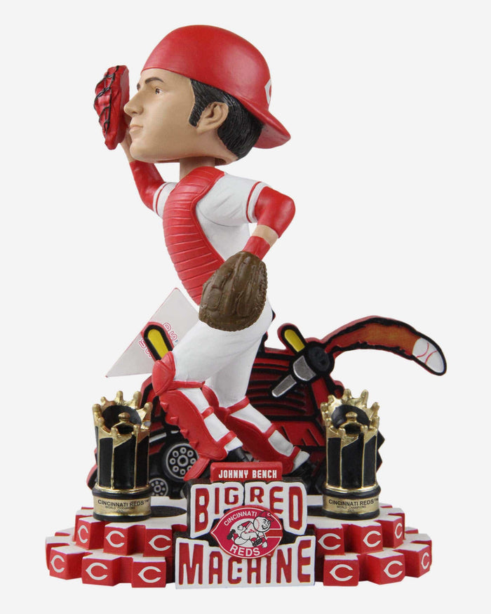 Johnny Bench Cincinnati Reds 1976 World Series Champions Big Red Machine Bobblehead FOCO - FOCO.com