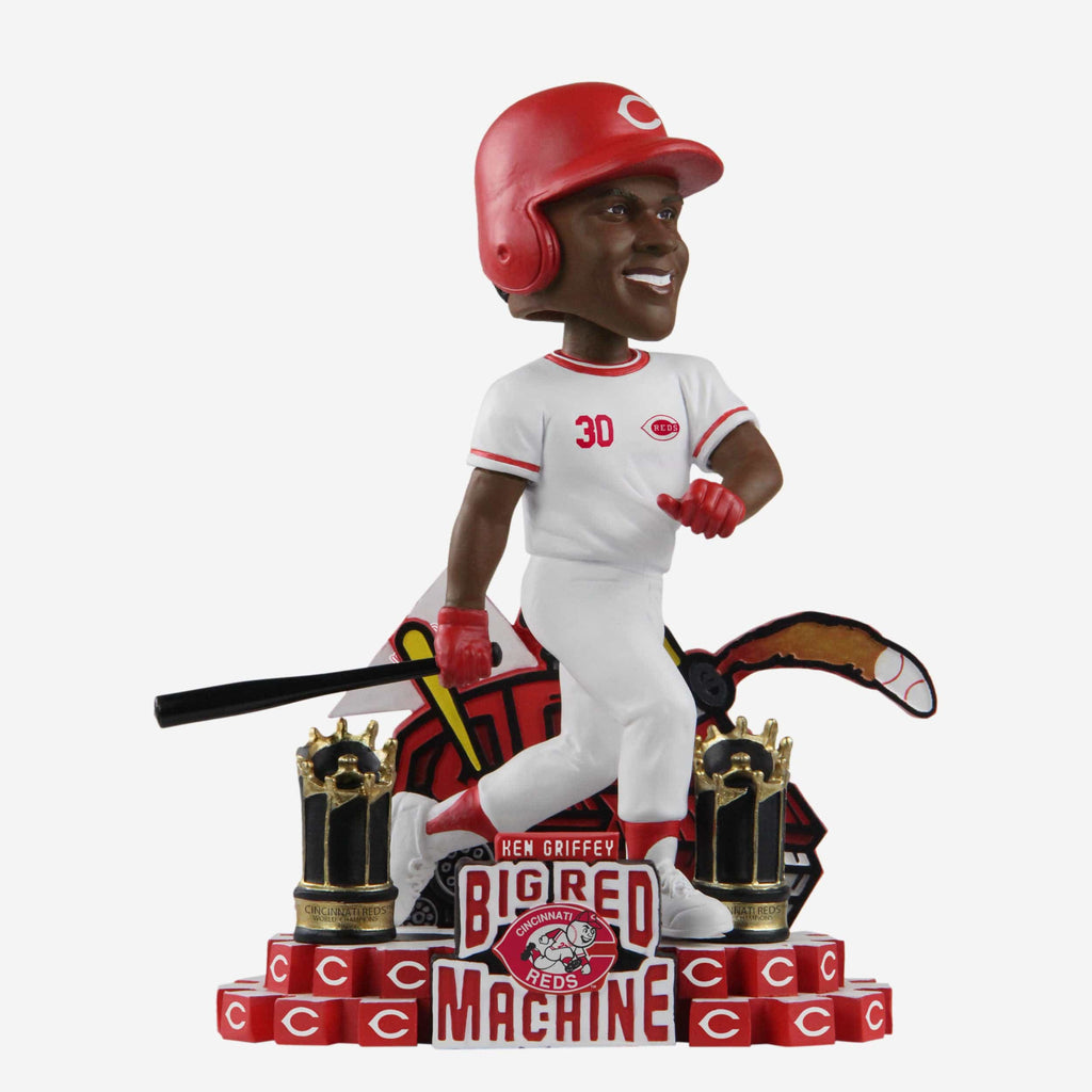 Ken Griffey Cincinnati Reds 1975-76 World Series Champions Big Red Machine Bobblehead FOCO - FOCO.com