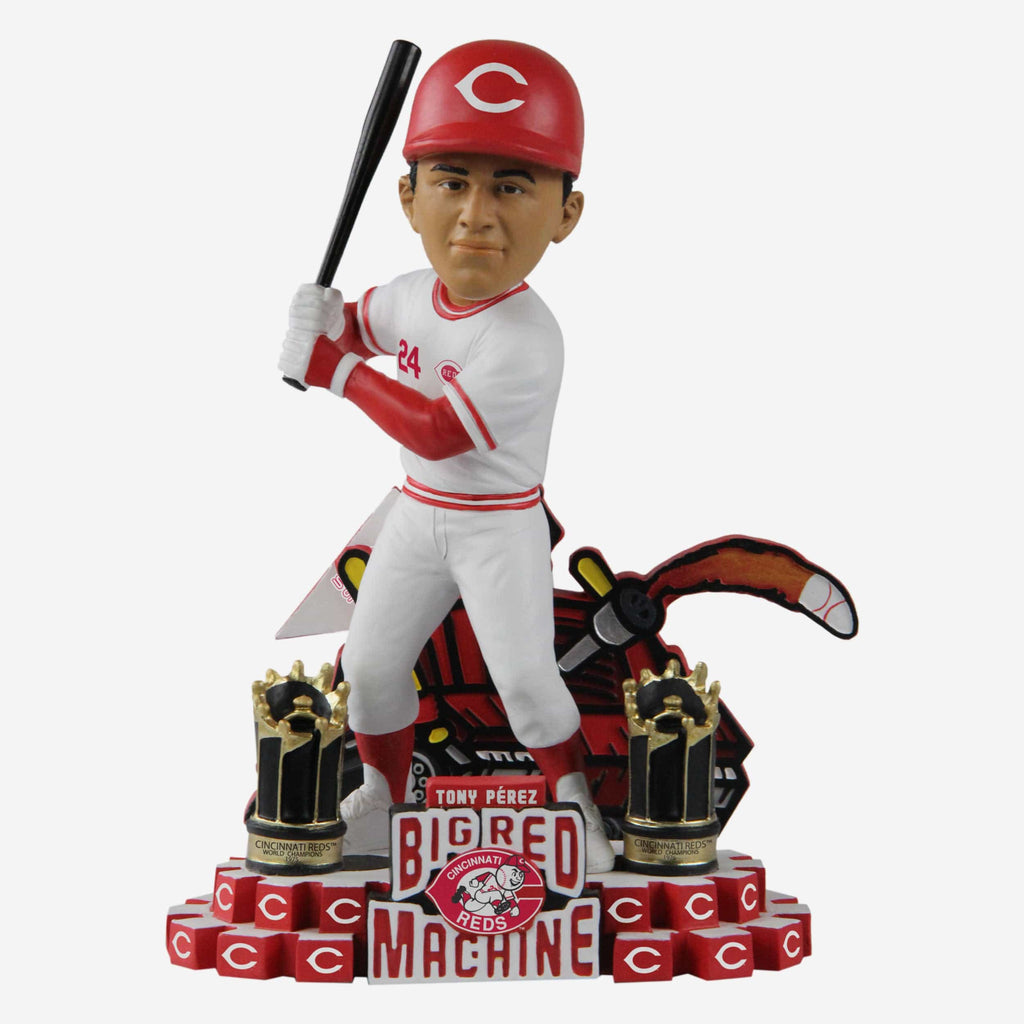 Tony Perez Cincinnati Reds 1975-76 World Series Champions Big Red Machine Bobblehead FOCO - FOCO.com