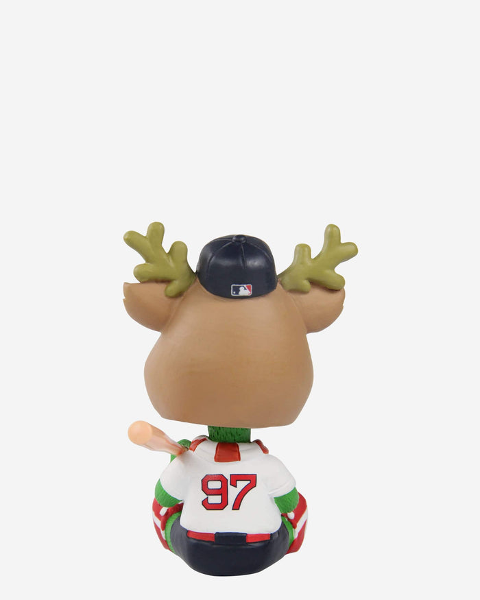 Wally The Green Monster Boston Red Sox Christmas Mascot Bobble Bro Mini Bobblehead FOCO - FOCO.com
