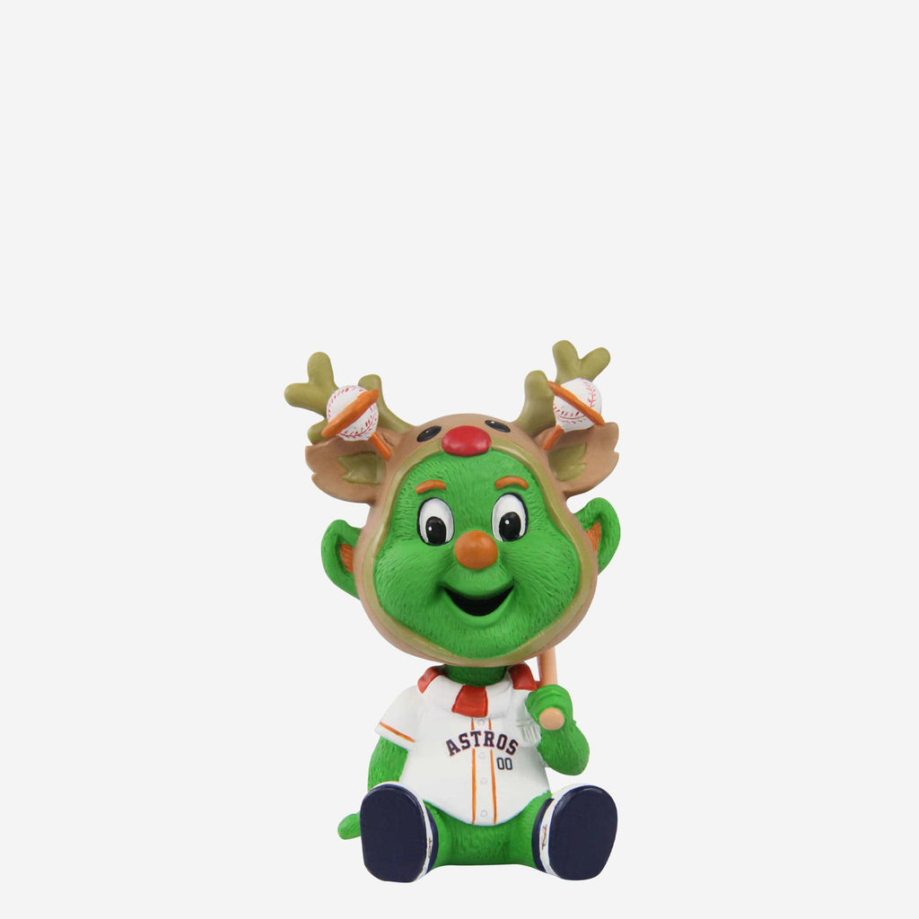 Orbit Houston Astros Christmas Mascot Bobble Bro Mini Bobblehead FOCO - FOCO.com