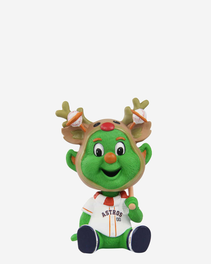 Orbit Houston Astros Christmas Mascot Bobble Bro Mini Bobblehead FOCO - FOCO.com