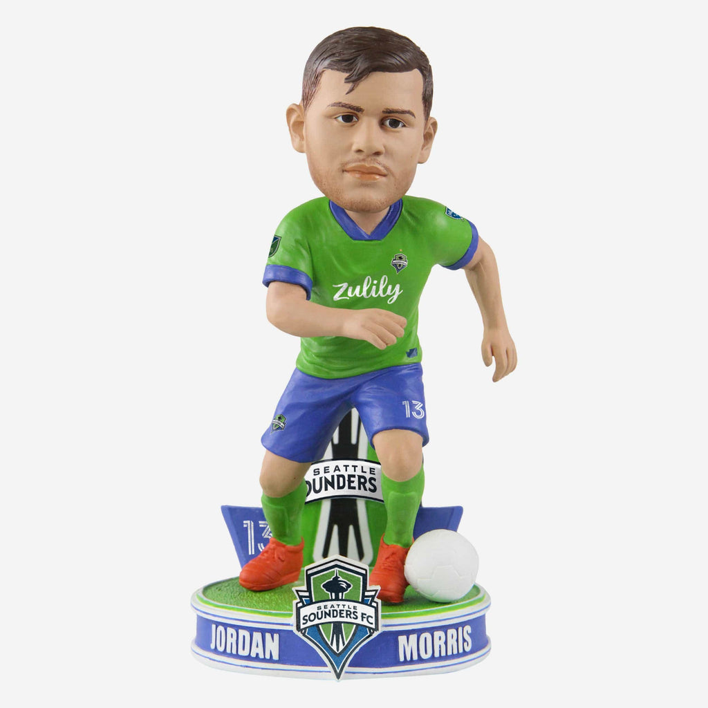 Jordan Morris Seattle Sounders FC Emerald City Bobblehead FOCO - FOCO.com