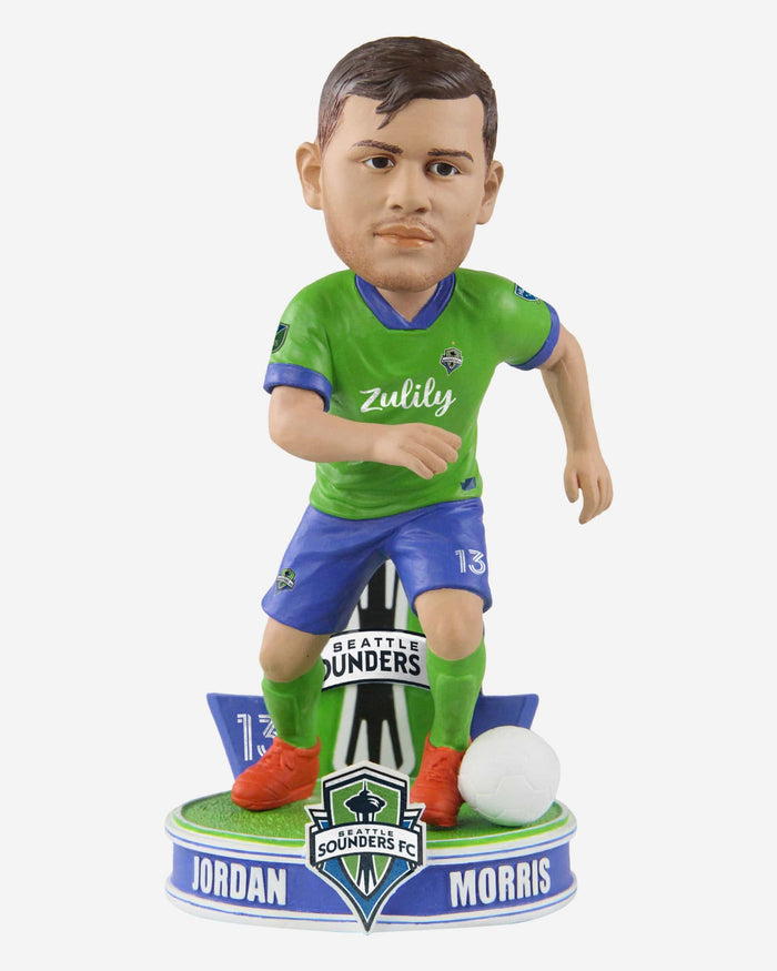 Jordan Morris Seattle Sounders FC Emerald City Bobblehead FOCO - FOCO.com