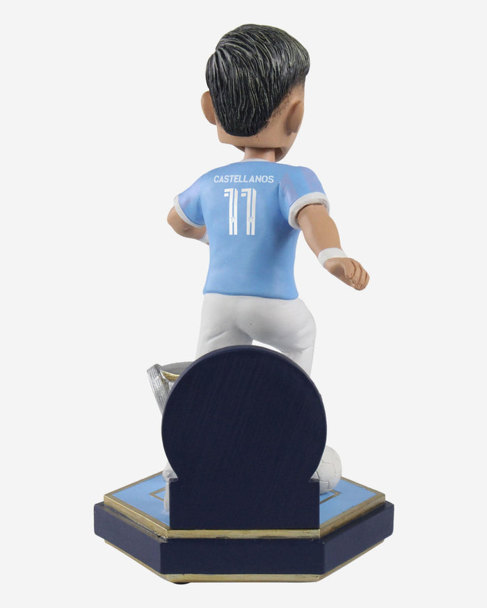 Valentin Castellanos New York City FC 2021 MLS Cup Champions Bobblehead FOCO - FOCO.com