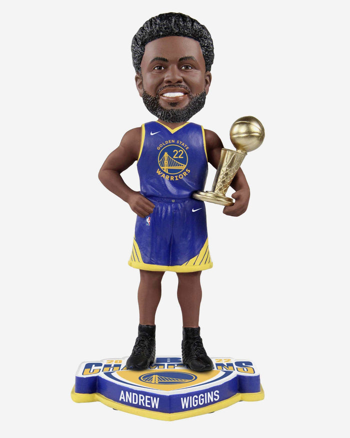 Andrew Wiggins Golden State Warriors 2022 NBA Champions Bobblehead FOCO - FOCO.com