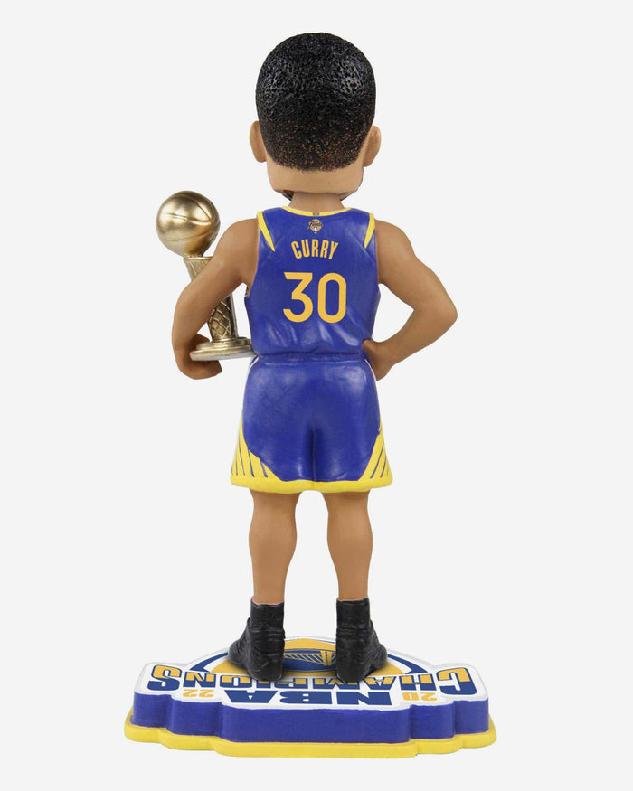 Steph Curry Golden State Warriors 2022 NBA Champions Bobblehead FOCO - FOCO.com