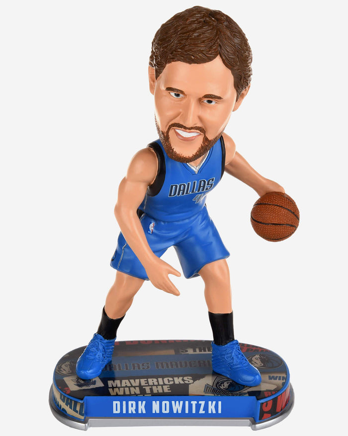 Dirk Nowitzki Dallas Mavericks Headline Bobblehead FOCO - FOCO.com