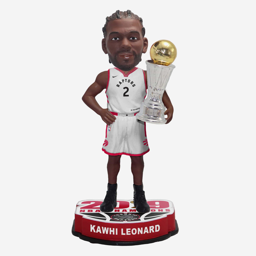 Kawhi Leonard Toronto Raptors 2019 NBA Champions MVP Bobblehead FOCO - FOCO.com