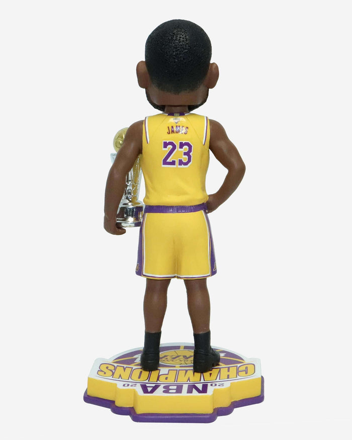 LeBron James Los Angeles Lakers 2020 NBA Champions MVP Bobblehead FOCO - FOCO.com