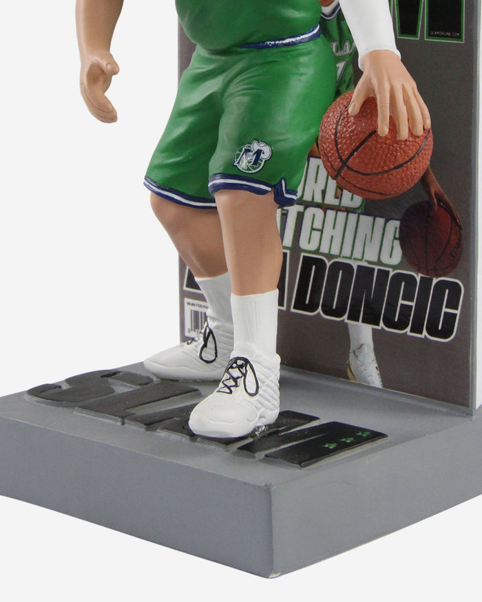 Luka Doncic Dallas Mavericks Retro Jersey Slam Magazine Cover Bobblehead FOCO - FOCO.com