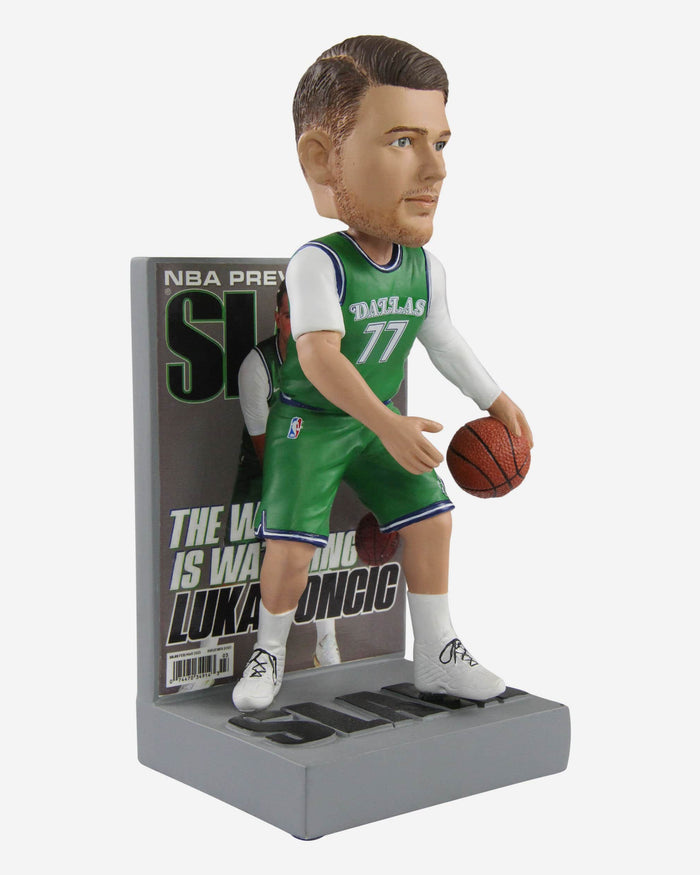 Luka Doncic Dallas Mavericks Retro Jersey Slam Magazine Cover Bobblehead FOCO - FOCO.com