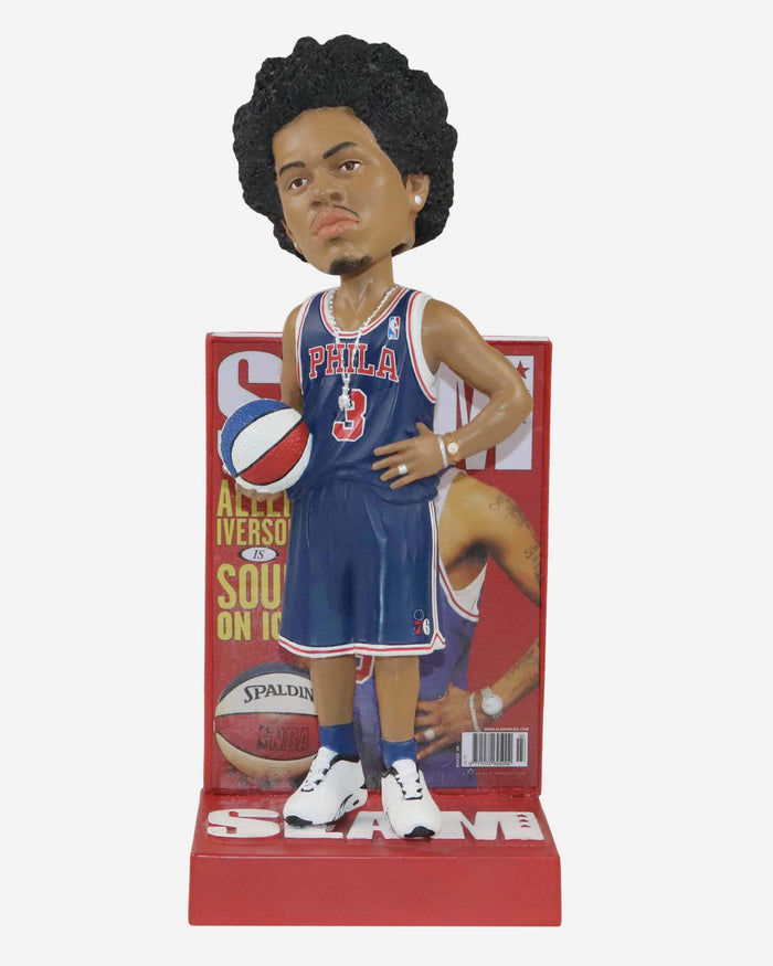 Allen Iverson Philadelphia 76ers Slam Magazine Cover Bobblehead FOCO - FOCO.com