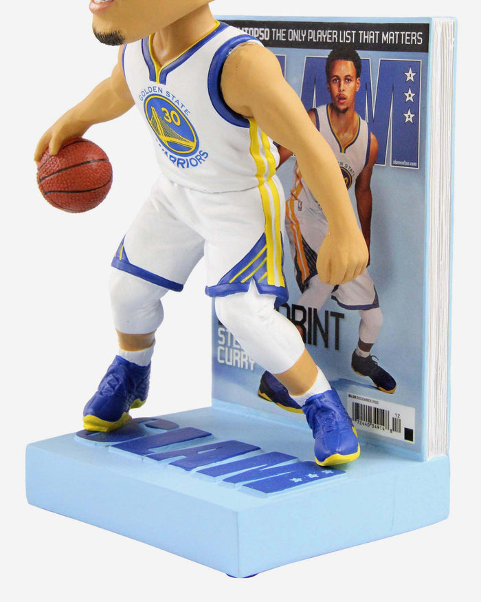 Steph Curry Golden State Warriors Slam Magazine Cover Bobblehead FOCO - FOCO.com