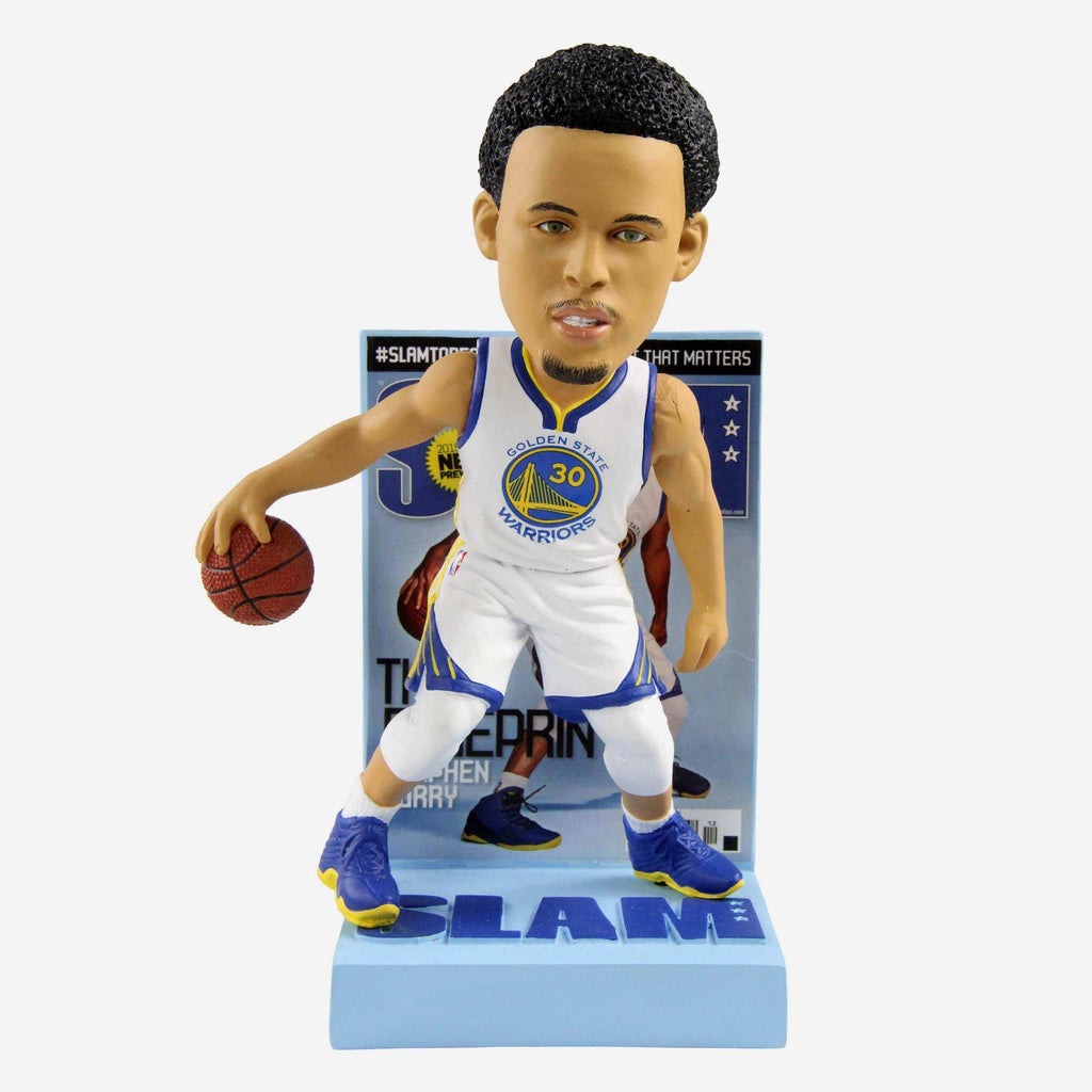 Steph Curry Golden State Warriors Slam Magazine Cover Bobblehead FOCO - FOCO.com